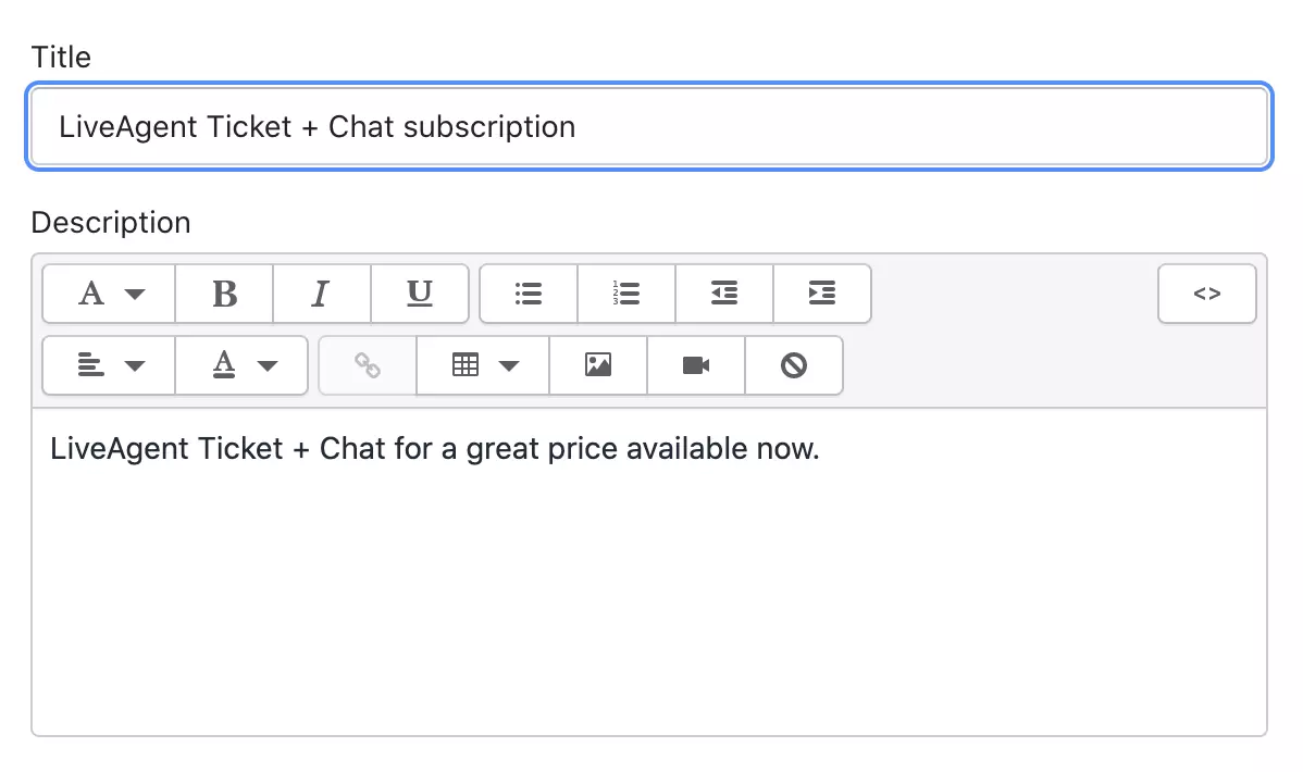 Creazione di un nuovo prodotto in Shopify