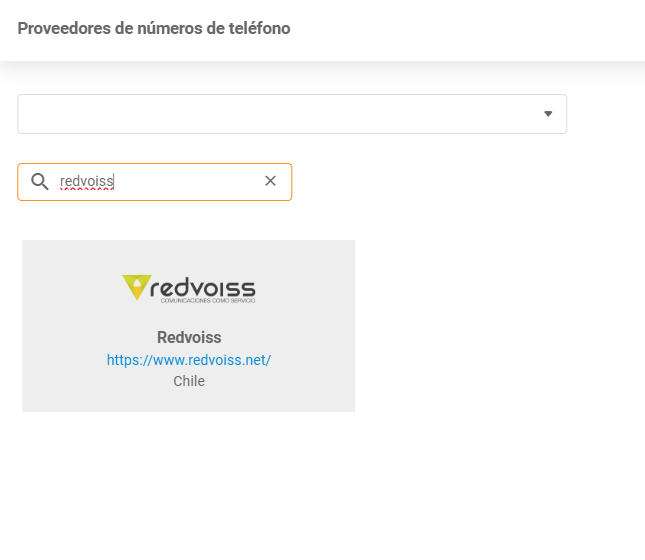Provider Redvoiss