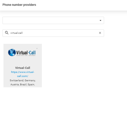 Provider Virtual-Call