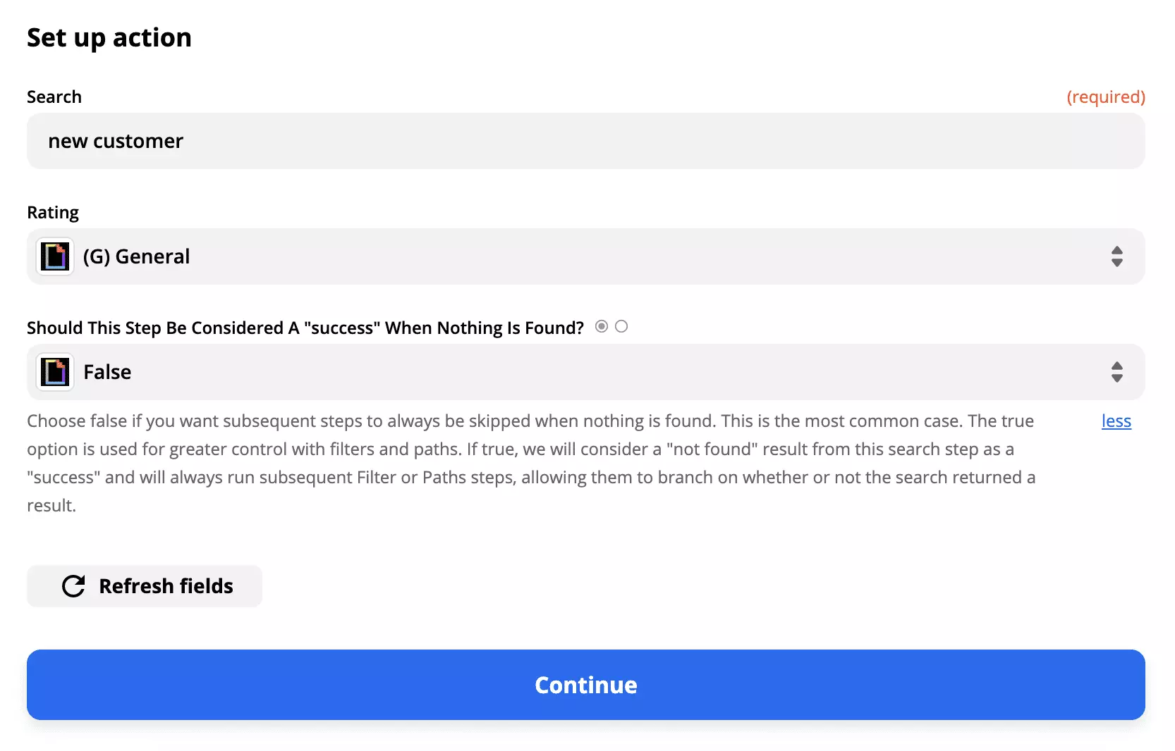 Configurazione dell'azione Giphy in un'integrazione con LiveAgent