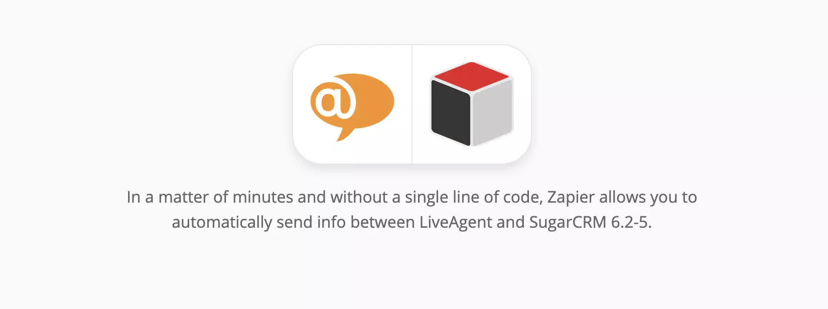 Integrazione LiveAgent e SugarCRM su Zapier