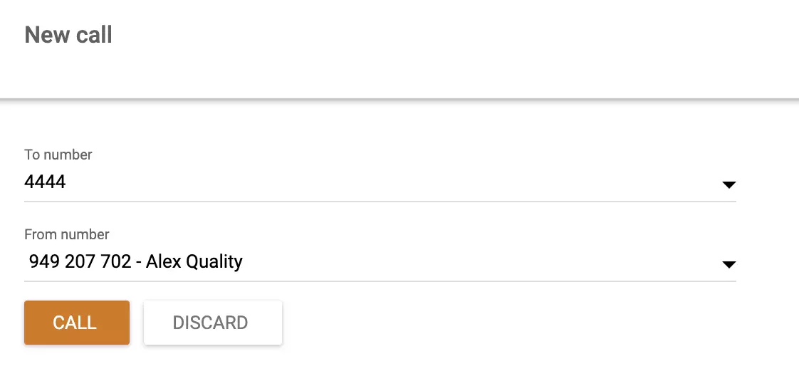 Inizia a chiamare con il numero TelefonBG da LiveAgent