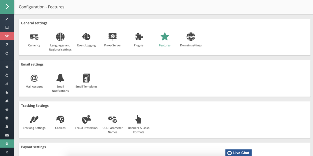 Configurazione e funzioni