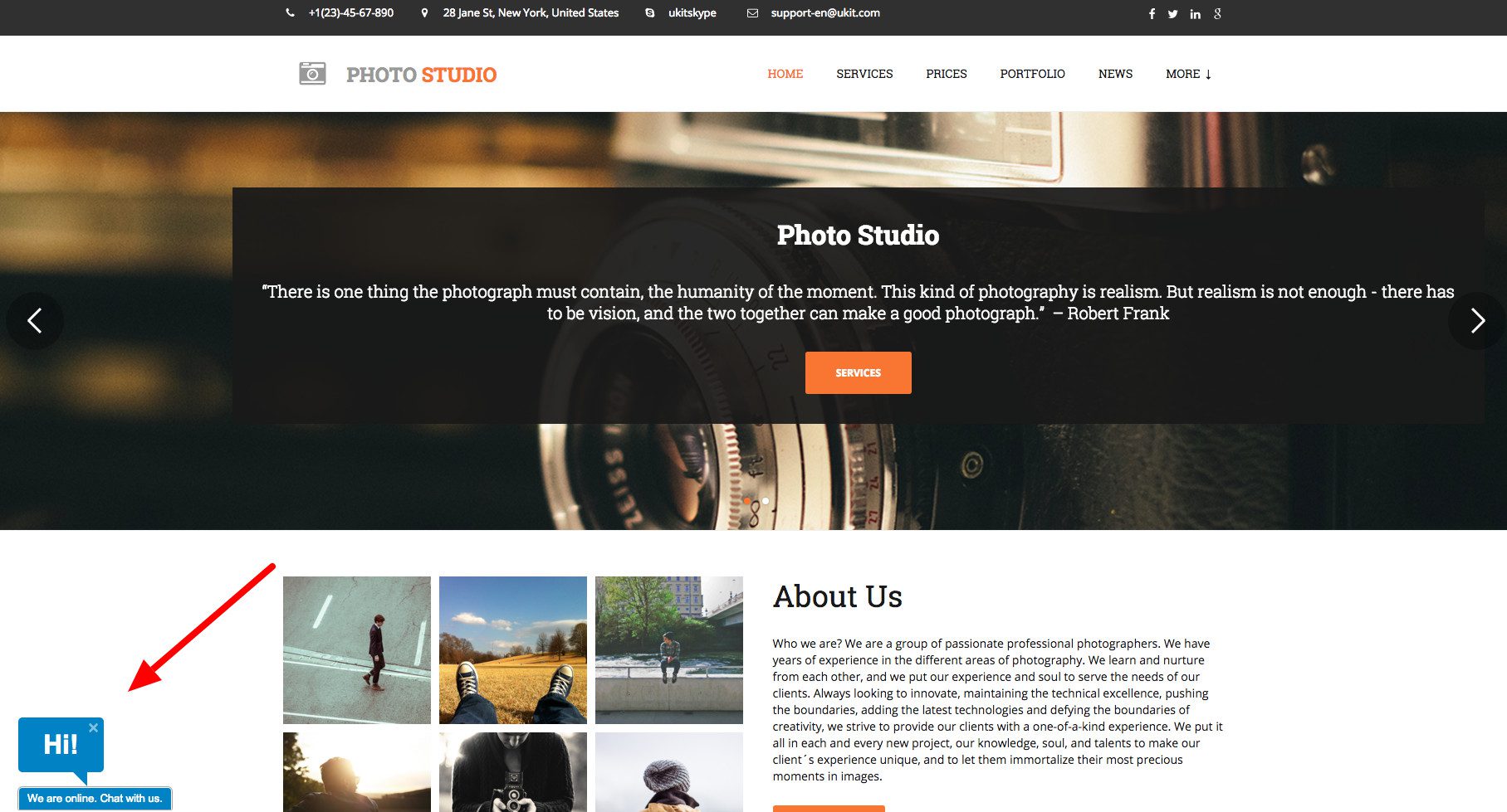 Passaggio 4 dell'integrazione uKit LiveAgent