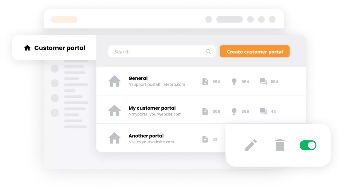 Funzionalità multi-base di conoscenza in LiveAgent
