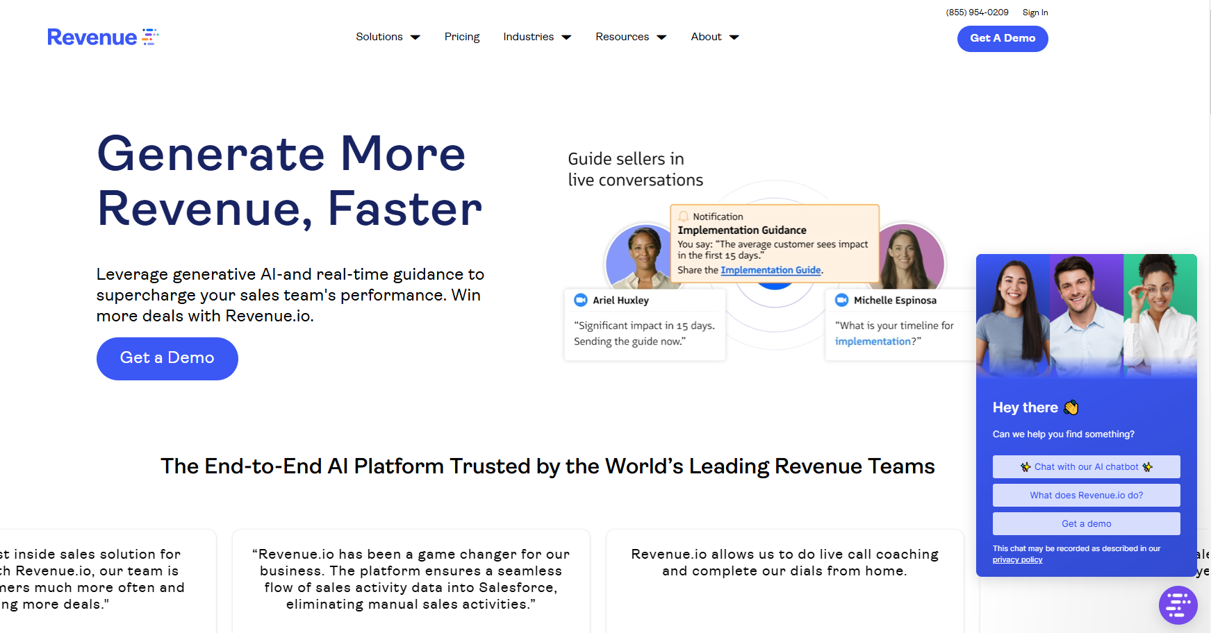 revenue-io-homepage