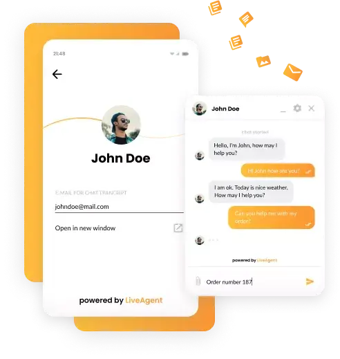 Applicazione mobile per contact center