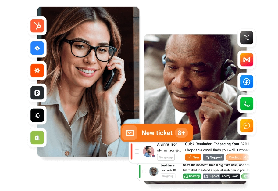 Software di help desk con agenti IA