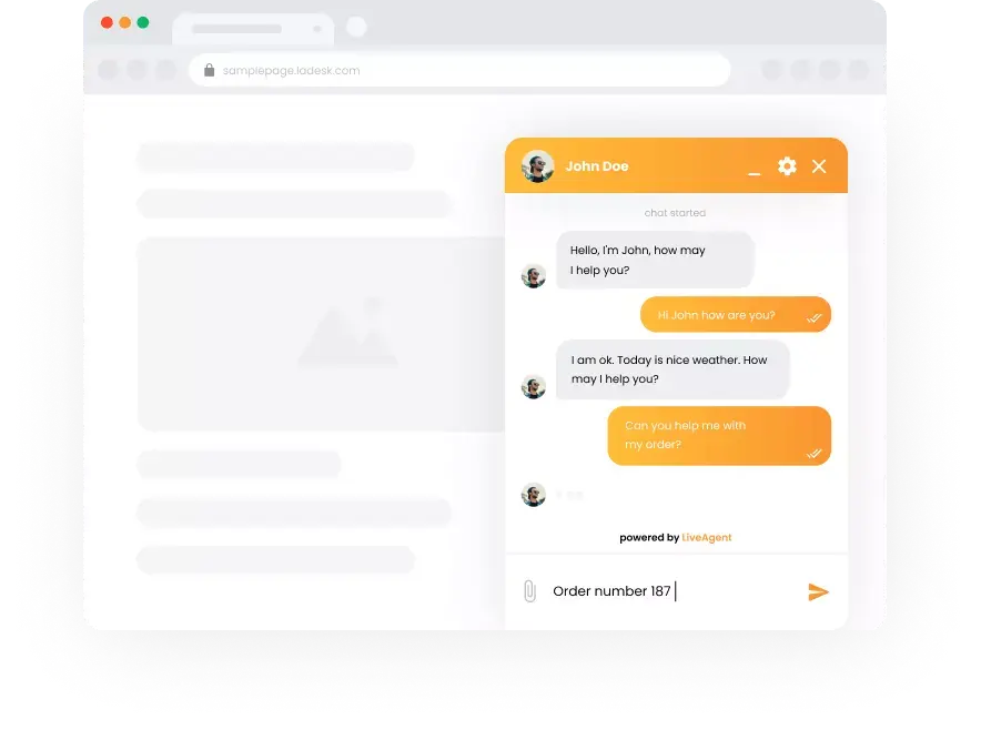 Visualizzazione del cliente