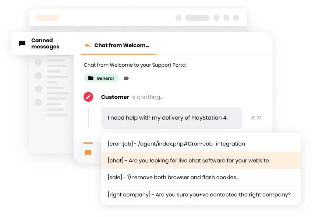 Risparmia tempo con risposte con un clic