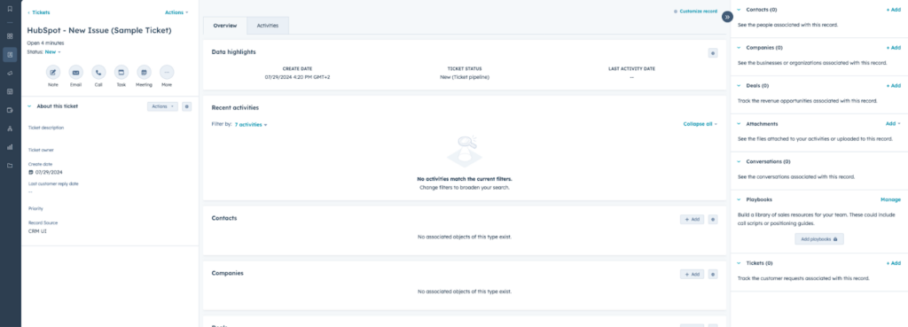 Ambiente di ticketing di Zendesk