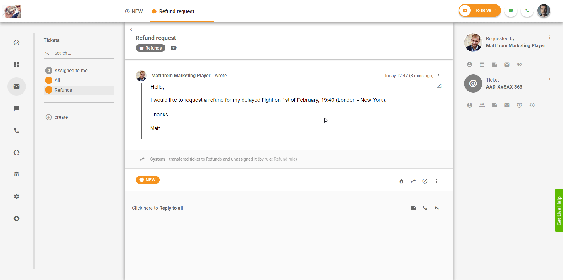 Risposte predefinite come modelli email personalizzabili